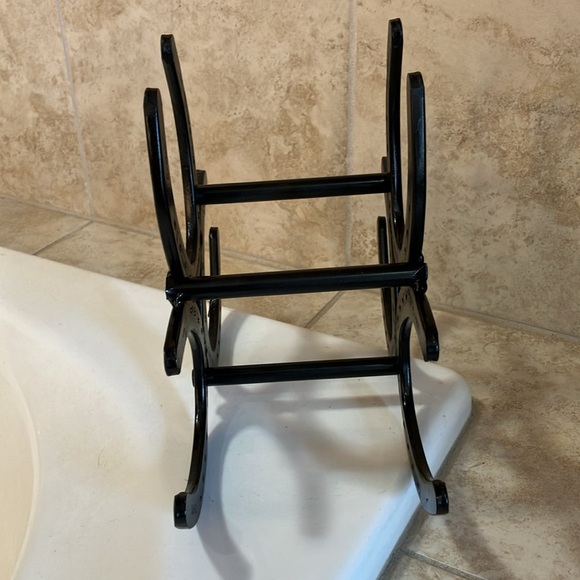 Handmade horseshoe wine bottle holder - Picture 7 of 9